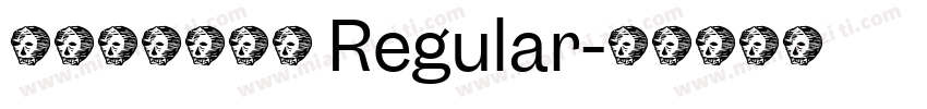 仓迹高德国妙黑 Regular字体转换